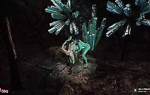 Futa3dX - TOMB RAIDER Gets SPITROASTED & TRAIN FUCKED HARD By Naughty Filthy Cave Trolls
