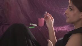 LOVE - CHEWING GUM SMOKE AND TV WATCHING