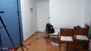 Sweet, cute, petite latina step sister babe fucked hard on bed by step brother