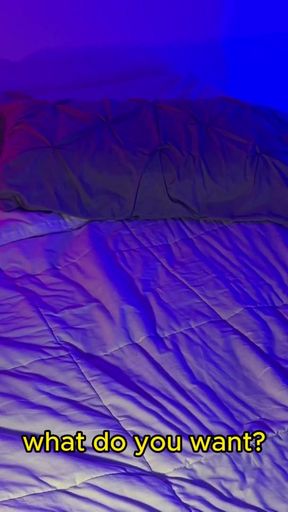 Powerful moment from &quot;Horny stepmom and stepson share bed and fuck. English subtitles&quot;