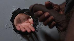 ”PRIDE STUDIOS monster cock drills through glory hole - Bennett Anthony, Aaron Trainer”