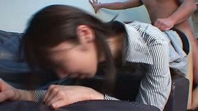 Sachie Nakama has a passionate sex in the office