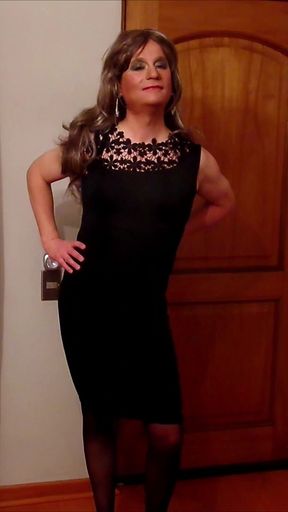 Crossdresser Fernanda Gomez Testing Outfits