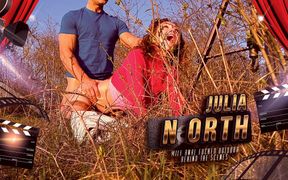 Behind the Scenes of MILF Julia North Anal Fucked Outdoor at Grand Canyon Prague