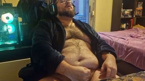 Trying a New Fleshlight on My Fat Cock