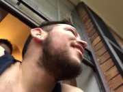 Funny Fuck Fail Through the Window