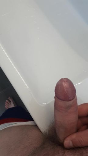 Cuming with much pressure