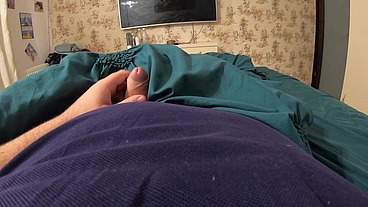 MilfyCalla My husband friend cums 3 times on my New black shiny Puffy DownJacket! 174