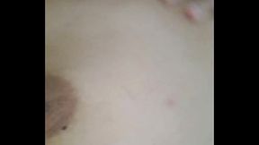 LICKING MY LITTLE TITS AND TOUCHING MY PUSSY UNTIL I CUM COME SEE WITH ME HOW DELICIOUS