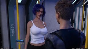 stranded in space #05 - planning on fucking hot blue haired milf