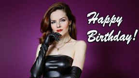 Happy birthday to me - Toilet slavery