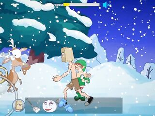 FUCKERMAN JINGLE BALLS 2D GAMEPLAY COMPLETE