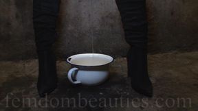GODDESS MINA - THE MORNING **** IS SWALLOWED DECENTLY!!!