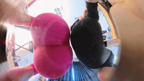 VR360 ERER LELE POV Big buttock Humiliation Crush Dwarf 6K