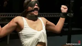 Pushed to the Limit with Uncontrollable Orgasms Made to Cum Over and Over by Strangers