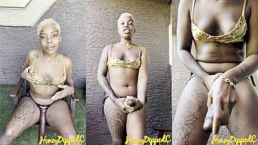 Gold Bikini JOI