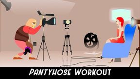 Evangelines Pantyhose Workout