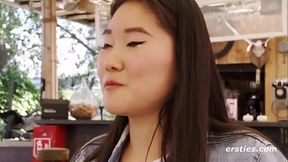 Ersties: Lesbians Couple Control Each Other'_s Vibrator In Public