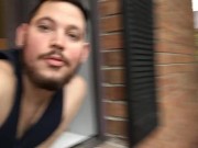 Funny Fuck Fail Through the Window