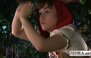 Subtitled cfnm rin tomosaki bizarre forest handjob