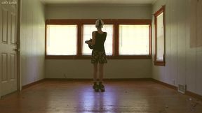 nude maid undressing bts and trying on new heels miniclip