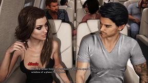 Me and a sexy girl on a plane-Ep1