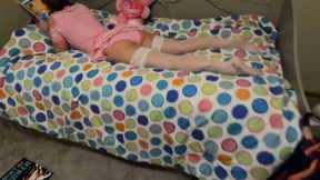 Lonely Stepdaughter crawls into bed with Stepfather