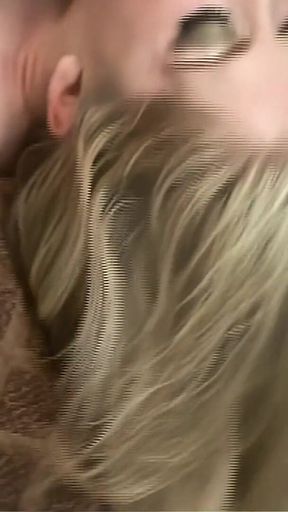 Petite Blonde in Fishnet Stockings Haley Scott Gets Fucked in Her Pussy, Ass and Face