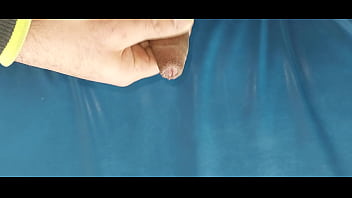 masturbation and ejaculation on the gym mat