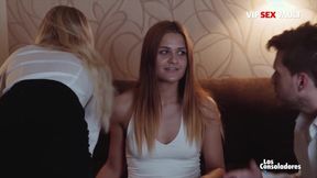 VIP SEX VAULT: Andy Stone and Sicilia go wild with dildos & face sitting in hot threesome action