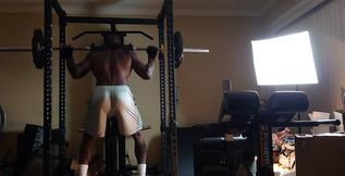Leg Day yesterday Jeremiah McPherson aka Hallelujah Johnson Part - 3
