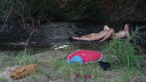 encounter with a stranger at a waterfall ends in public sex.