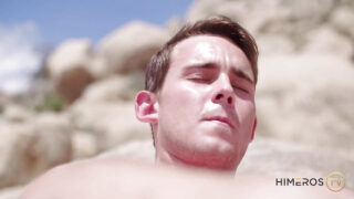 Masturbatie, ejaculatie, handjob, penissen, man – jonge Josh Brady met grote penissen die anaal wordt gepenetreerd