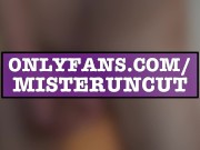UNCUT COCK CUMSHOT, HAIRY GERMAN TEEN BOY!