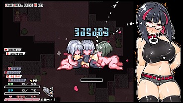 Rignetta's Adventure [ Monsters Hentai Game ] Ep.11 goth girl gangbang by lesbian alien zombie