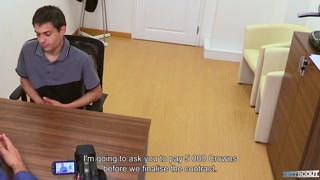 BigStr - Young Man Badly Needs The New Job So It's Not Hard To Convince Him To Do Some Naughty Stuff