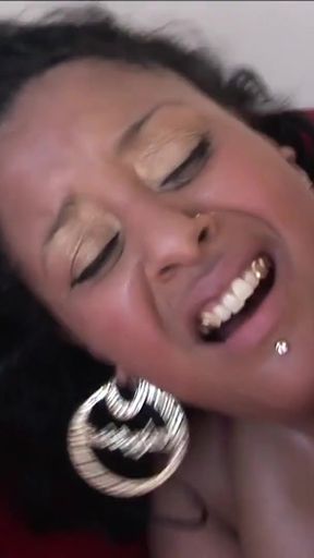 Jaw-dropping moment from &quot;FAT MAMA fucks petite boy&quot;