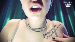Lip licking Joi game