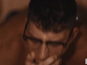 MEN - Pierce Paris Rims Paul Canon, Then Paul Rides Him On A Bench, Then Gets Fucked Missionary