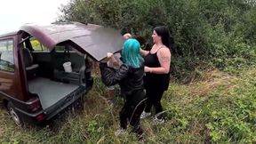 Slip Handover Escalated  Slave Humiliated Kidnaapped Pissed and Left Behind