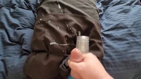 Cockring + Fleshlight = Cumming so much