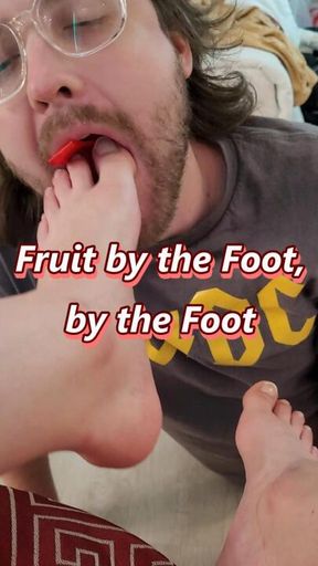 Fruit by the Foot, by the Foot - Rose Carter - foot feeding and worshiping