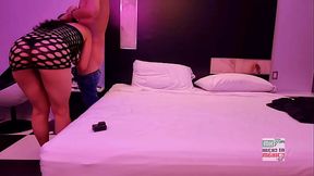 Amateur mexicana liberal follando en lenceria sexy para su marido con Juangorilla 1