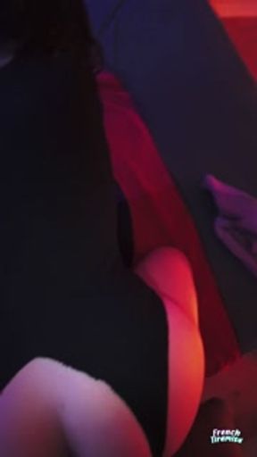 first anal for this french big ass, i cum on this back !