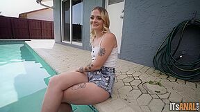 Tiny Blonde Joey White Bbc Anal