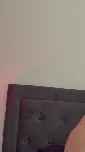Mrs Zina Gabon Teasing Lovers BBC at Her House in the Morning