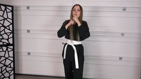 AUTUMN EHR EARNS HER YELLOW BELT