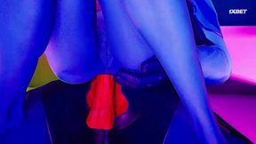 Фух Мастерсон и космический эльф трахаются на неоновом голодеке 1 серия