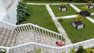 Latin girl  Busted in public doing a xxx vid for her bf