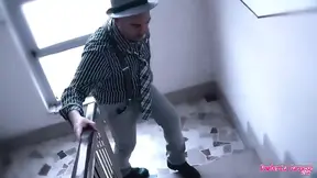 Nymphomaniac city inspector takes listing's cock